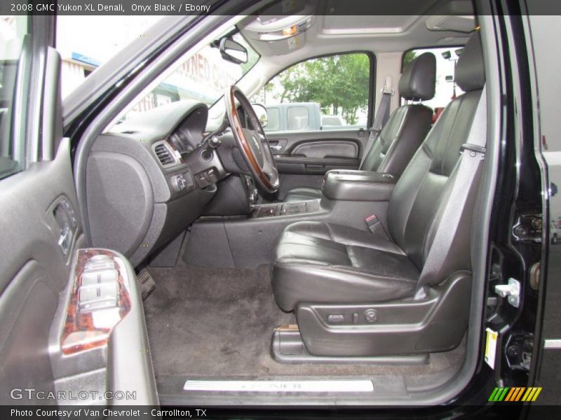 Onyx Black / Ebony 2008 GMC Yukon XL Denali