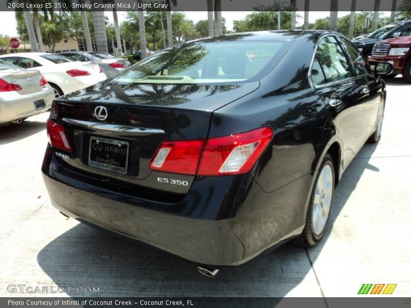 Smoky Granite Mica / Light Gray 2008 Lexus ES 350