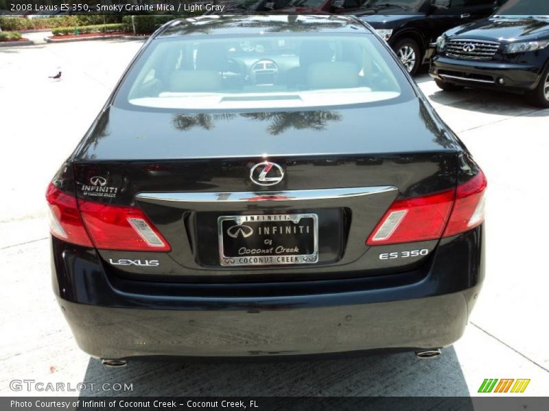 Smoky Granite Mica / Light Gray 2008 Lexus ES 350