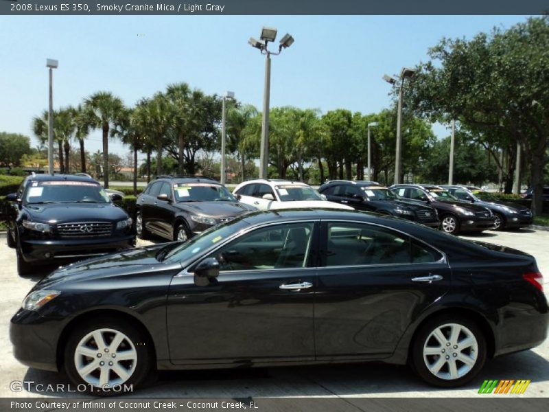 Smoky Granite Mica / Light Gray 2008 Lexus ES 350
