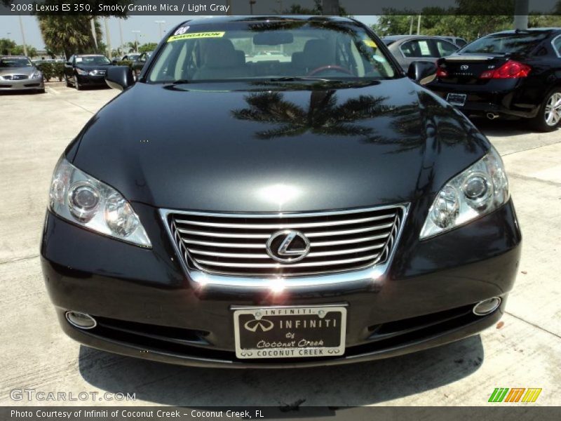 Smoky Granite Mica / Light Gray 2008 Lexus ES 350