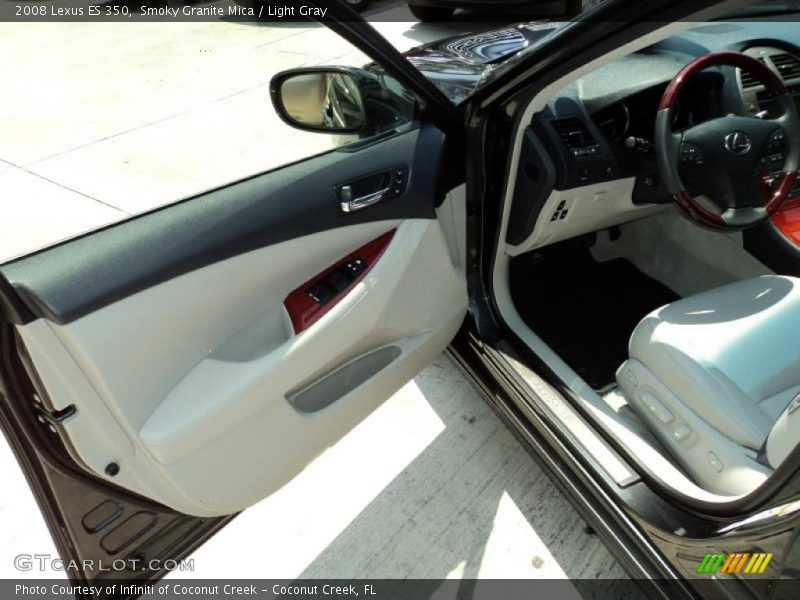Smoky Granite Mica / Light Gray 2008 Lexus ES 350