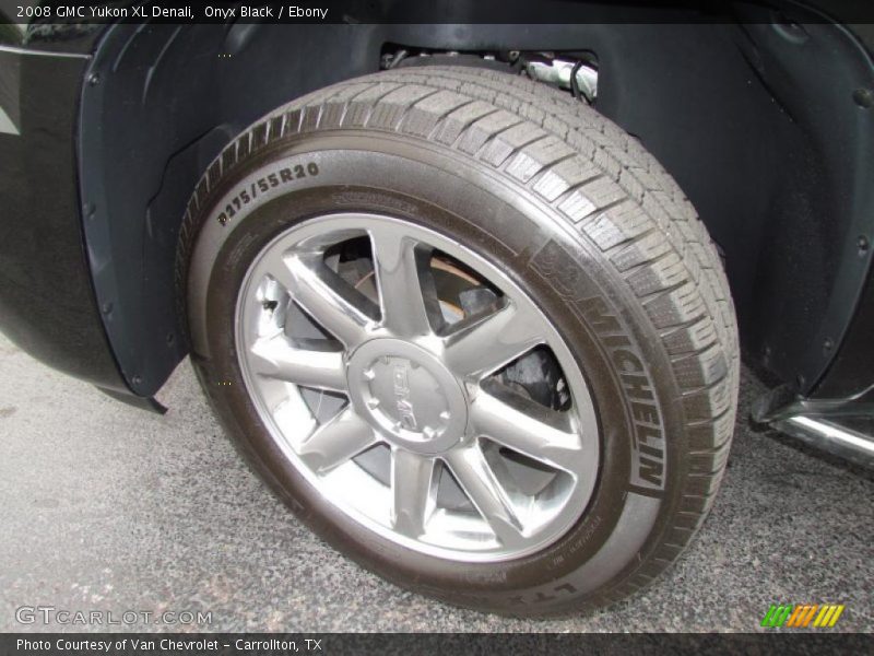 Onyx Black / Ebony 2008 GMC Yukon XL Denali