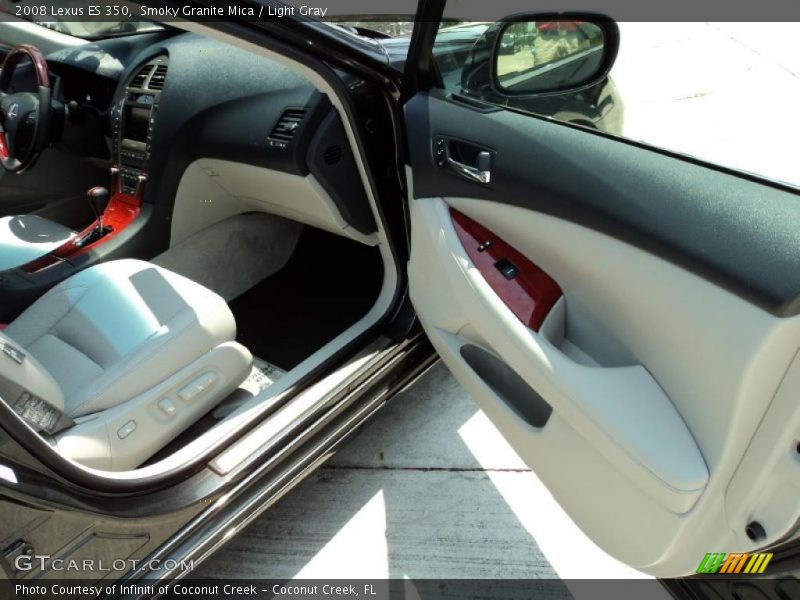 Smoky Granite Mica / Light Gray 2008 Lexus ES 350