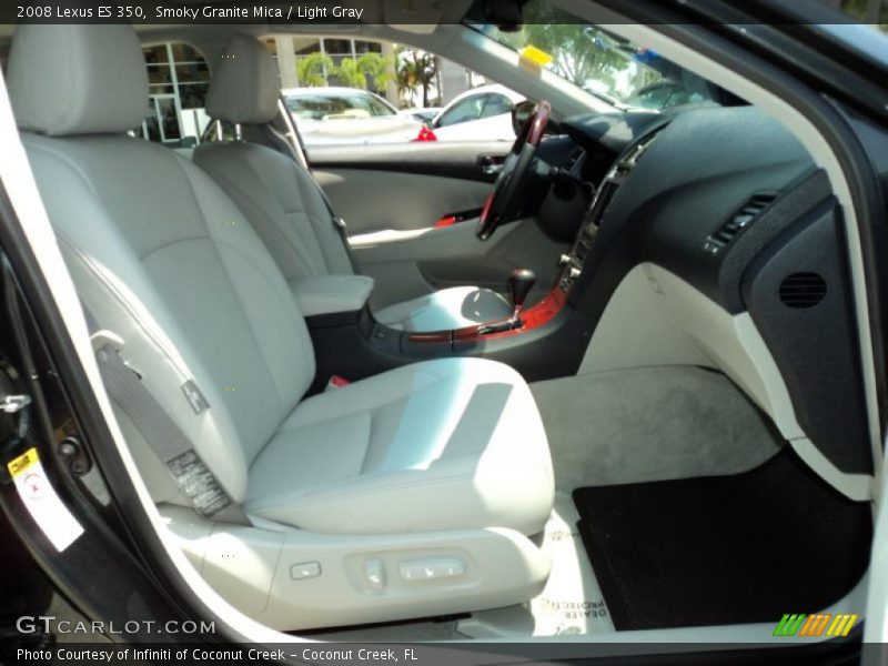 Smoky Granite Mica / Light Gray 2008 Lexus ES 350