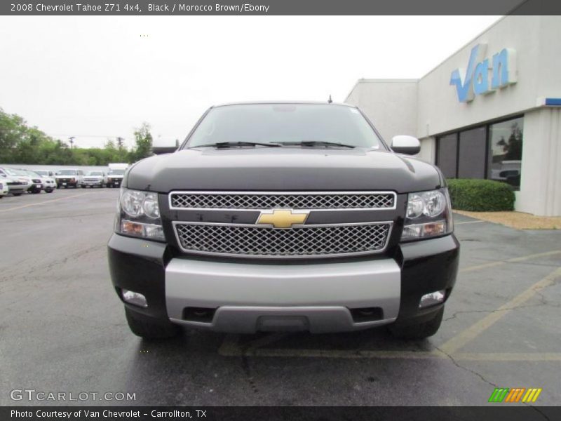 Black / Morocco Brown/Ebony 2008 Chevrolet Tahoe Z71 4x4