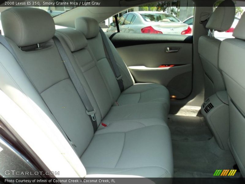 Smoky Granite Mica / Light Gray 2008 Lexus ES 350