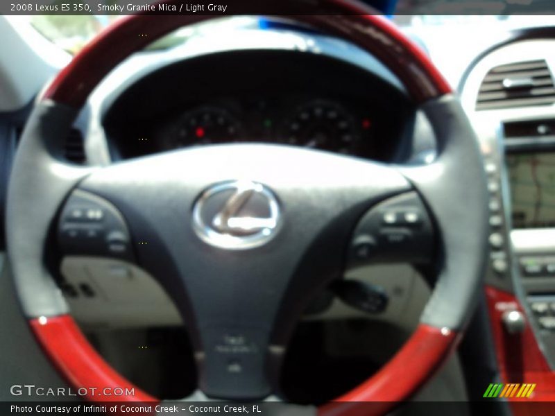 Smoky Granite Mica / Light Gray 2008 Lexus ES 350