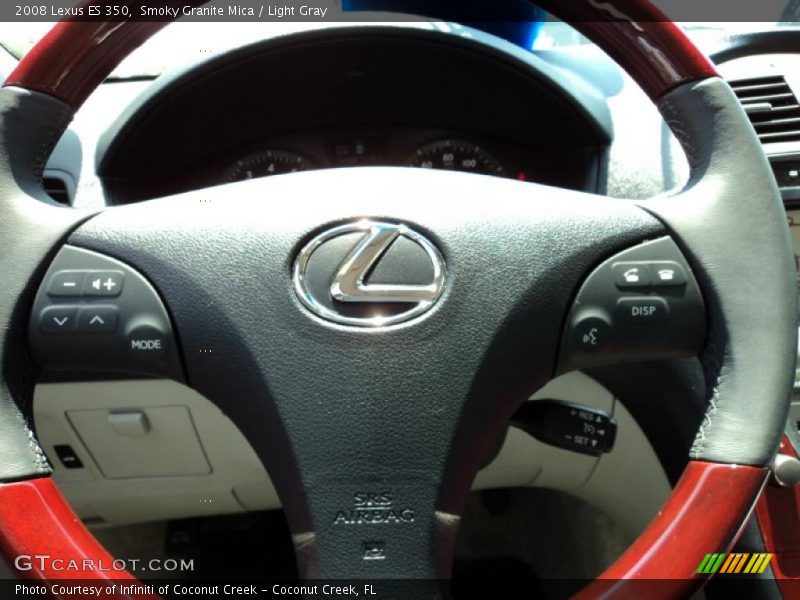Smoky Granite Mica / Light Gray 2008 Lexus ES 350