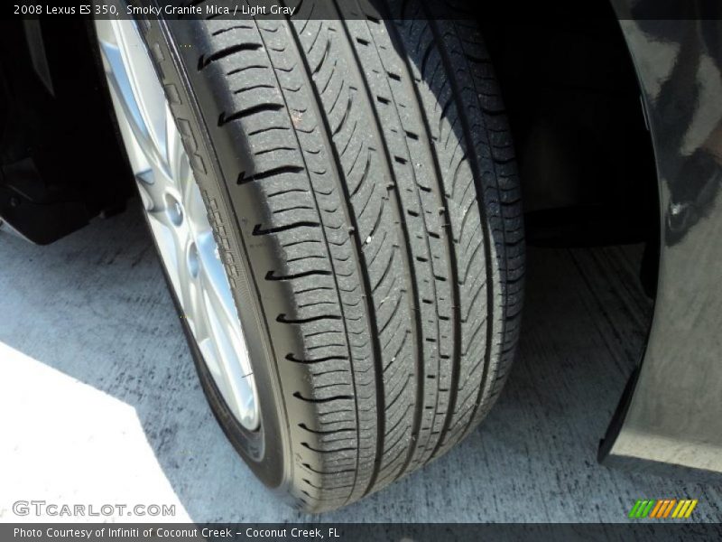 Smoky Granite Mica / Light Gray 2008 Lexus ES 350