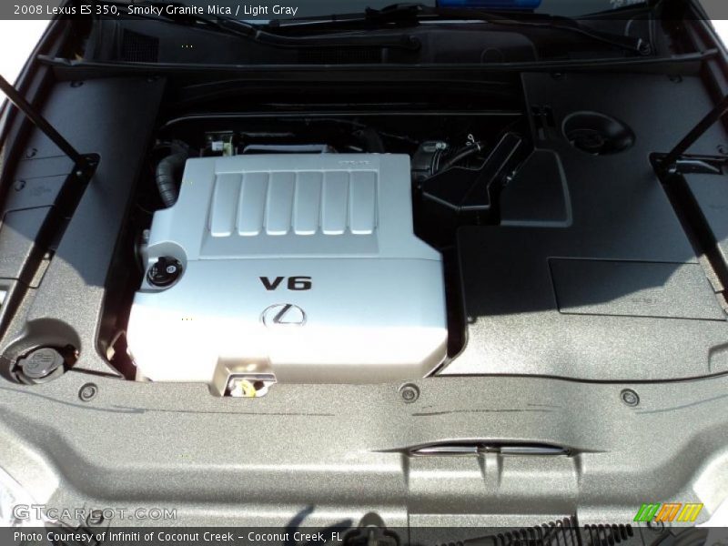 Smoky Granite Mica / Light Gray 2008 Lexus ES 350