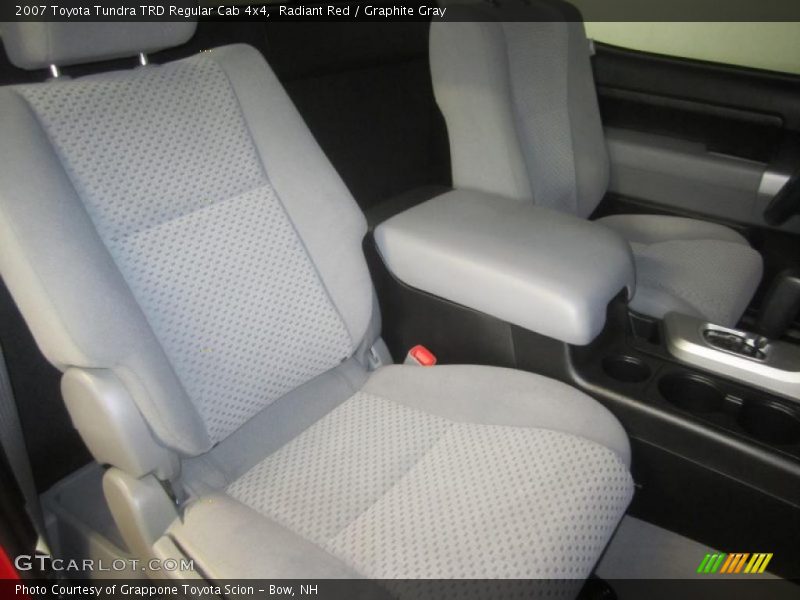 Radiant Red / Graphite Gray 2007 Toyota Tundra TRD Regular Cab 4x4