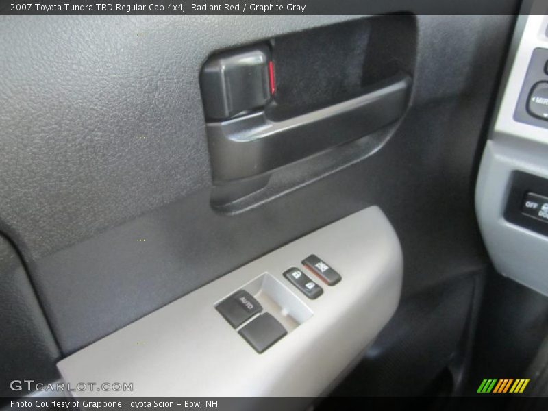 Radiant Red / Graphite Gray 2007 Toyota Tundra TRD Regular Cab 4x4