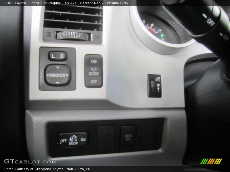 Radiant Red / Graphite Gray 2007 Toyota Tundra TRD Regular Cab 4x4