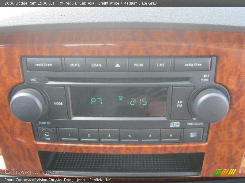 Bright White / Medium Slate Gray 2006 Dodge Ram 1500 SLT TRX Regular Cab 4x4