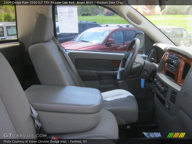 Bright White / Medium Slate Gray 2006 Dodge Ram 1500 SLT TRX Regular Cab 4x4