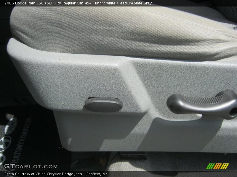 Bright White / Medium Slate Gray 2006 Dodge Ram 1500 SLT TRX Regular Cab 4x4