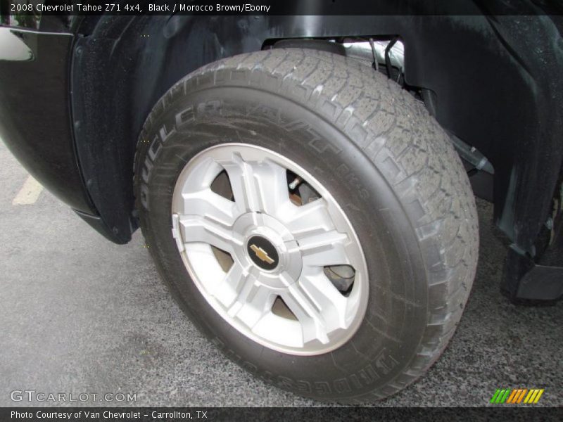 Black / Morocco Brown/Ebony 2008 Chevrolet Tahoe Z71 4x4