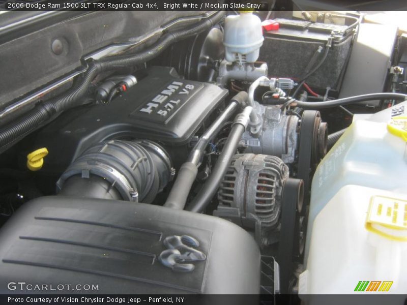 Bright White / Medium Slate Gray 2006 Dodge Ram 1500 SLT TRX Regular Cab 4x4