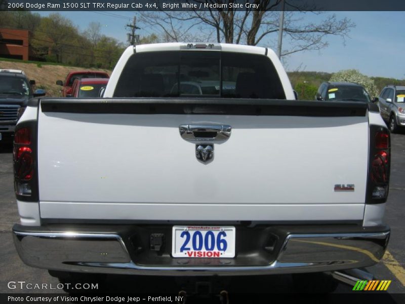 Bright White / Medium Slate Gray 2006 Dodge Ram 1500 SLT TRX Regular Cab 4x4