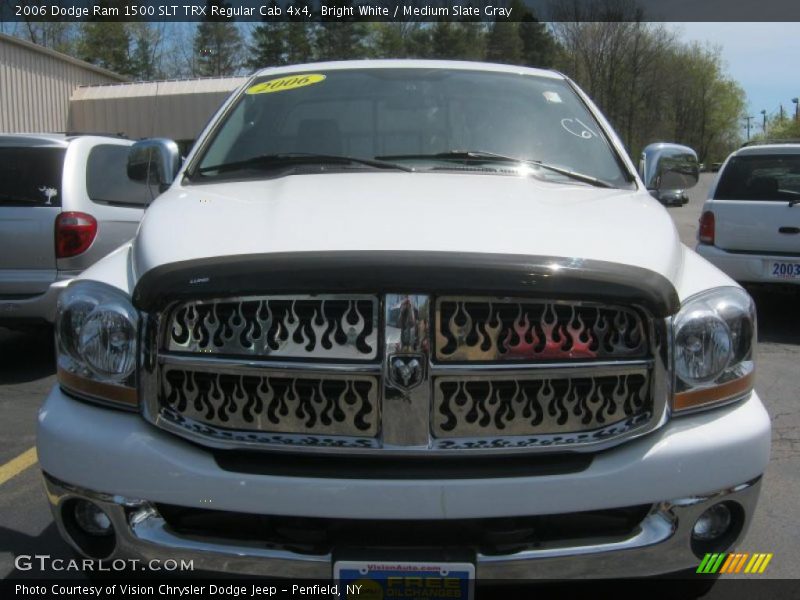 Bright White / Medium Slate Gray 2006 Dodge Ram 1500 SLT TRX Regular Cab 4x4