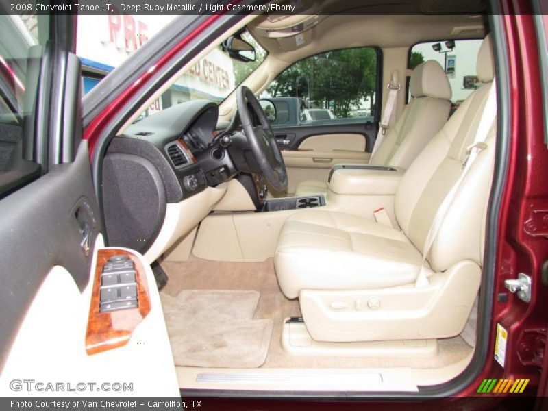 Deep Ruby Metallic / Light Cashmere/Ebony 2008 Chevrolet Tahoe LT