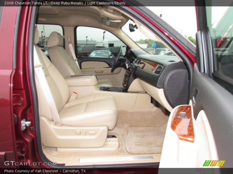 Deep Ruby Metallic / Light Cashmere/Ebony 2008 Chevrolet Tahoe LT