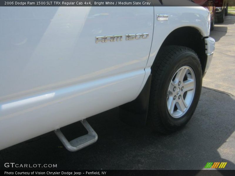 Bright White / Medium Slate Gray 2006 Dodge Ram 1500 SLT TRX Regular Cab 4x4