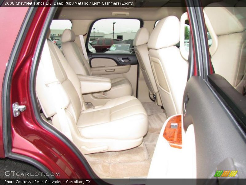 Deep Ruby Metallic / Light Cashmere/Ebony 2008 Chevrolet Tahoe LT