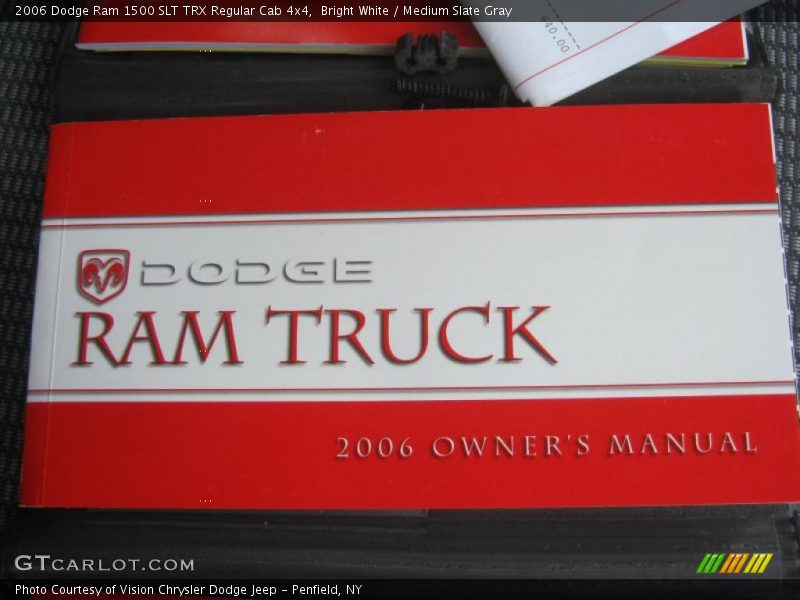 Bright White / Medium Slate Gray 2006 Dodge Ram 1500 SLT TRX Regular Cab 4x4