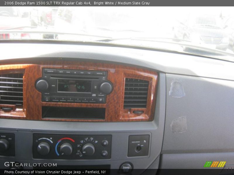 Bright White / Medium Slate Gray 2006 Dodge Ram 1500 SLT TRX Regular Cab 4x4