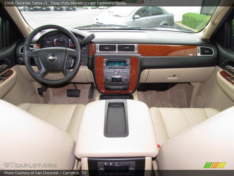 Deep Ruby Metallic / Light Cashmere/Ebony 2008 Chevrolet Tahoe LT