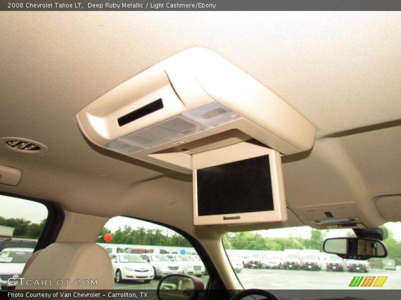 Deep Ruby Metallic / Light Cashmere/Ebony 2008 Chevrolet Tahoe LT