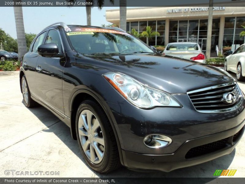 Blue Slate / Graphite 2008 Infiniti EX 35 Journey