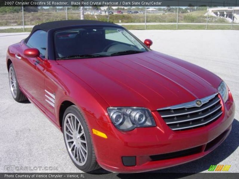  2007 Crossfire SE Roadster Blaze Red Crystal Pearlcoat