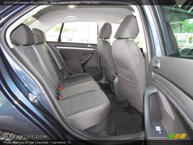 Blue Graphite Metallic / Titan Black 2010 Volkswagen Jetta S Sedan