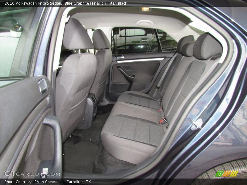 Blue Graphite Metallic / Titan Black 2010 Volkswagen Jetta S Sedan