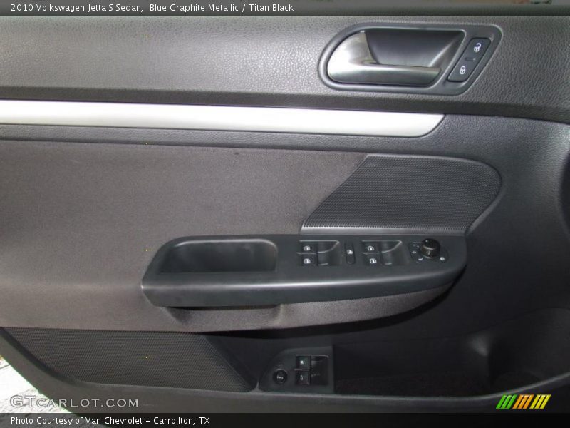 Blue Graphite Metallic / Titan Black 2010 Volkswagen Jetta S Sedan