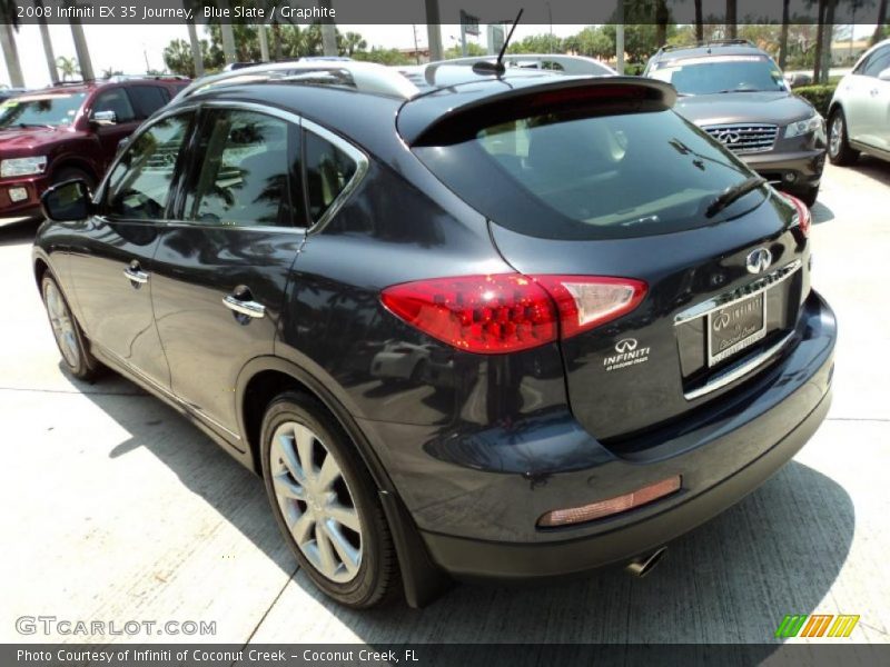Blue Slate / Graphite 2008 Infiniti EX 35 Journey