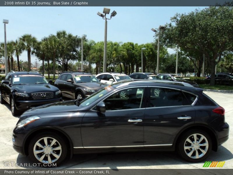 Blue Slate / Graphite 2008 Infiniti EX 35 Journey