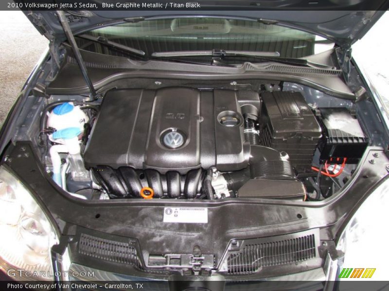 Blue Graphite Metallic / Titan Black 2010 Volkswagen Jetta S Sedan
