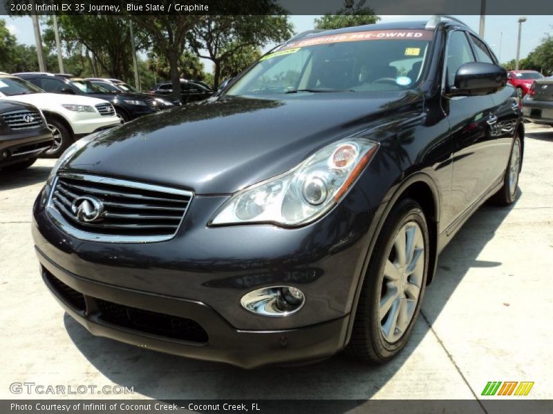 Blue Slate / Graphite 2008 Infiniti EX 35 Journey