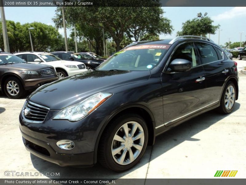 Blue Slate / Graphite 2008 Infiniti EX 35 Journey