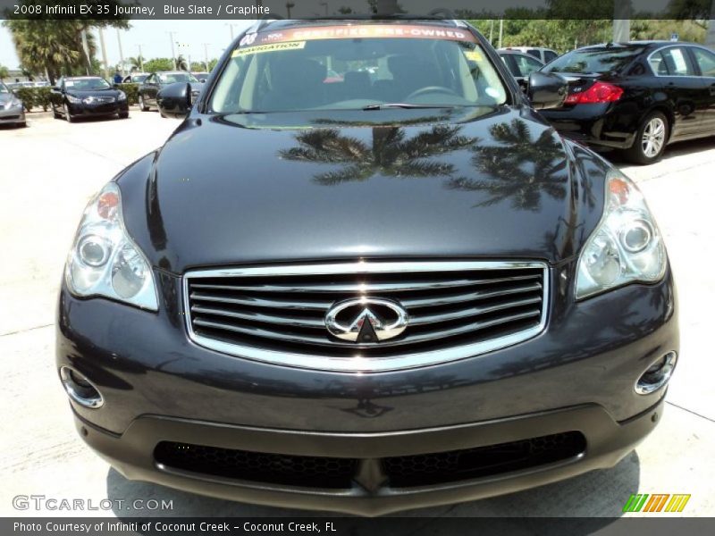 Blue Slate / Graphite 2008 Infiniti EX 35 Journey