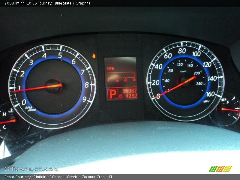 Blue Slate / Graphite 2008 Infiniti EX 35 Journey
