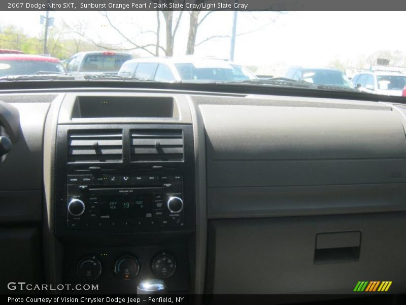 Sunburst Orange Pearl / Dark Slate Gray/Light Slate Gray 2007 Dodge Nitro SXT