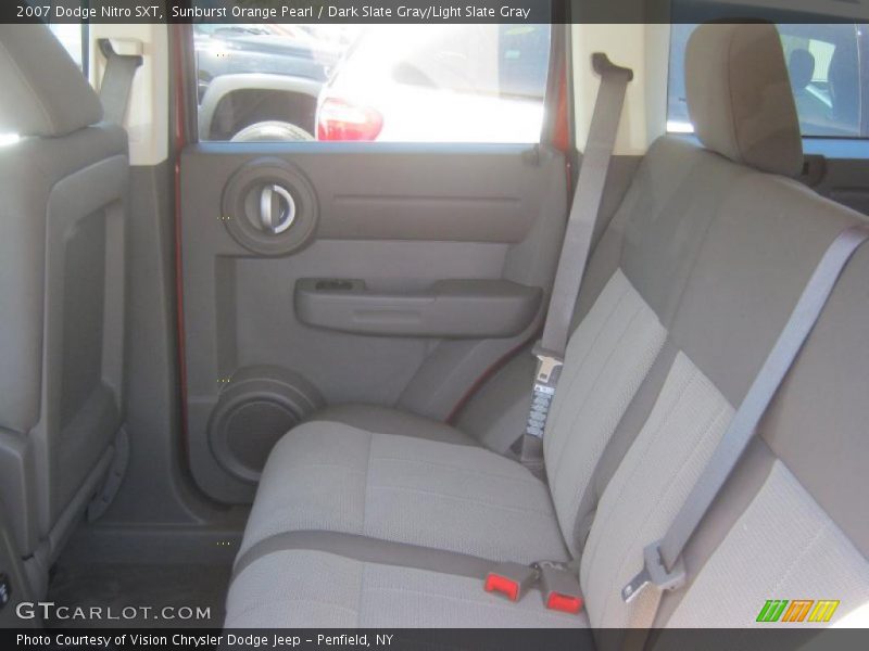 Sunburst Orange Pearl / Dark Slate Gray/Light Slate Gray 2007 Dodge Nitro SXT