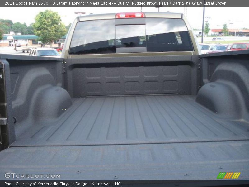 Rugged Brown Pearl / Dark Slate Gray/Russet Brown 2011 Dodge Ram 3500 HD Laramie Longhorn Mega Cab 4x4 Dually
