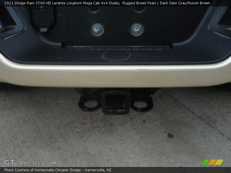 Rugged Brown Pearl / Dark Slate Gray/Russet Brown 2011 Dodge Ram 3500 HD Laramie Longhorn Mega Cab 4x4 Dually