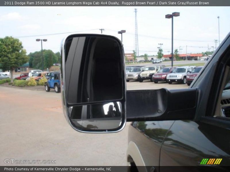 Rugged Brown Pearl / Dark Slate Gray/Russet Brown 2011 Dodge Ram 3500 HD Laramie Longhorn Mega Cab 4x4 Dually